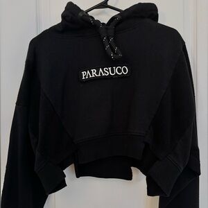 Cropped hoodie